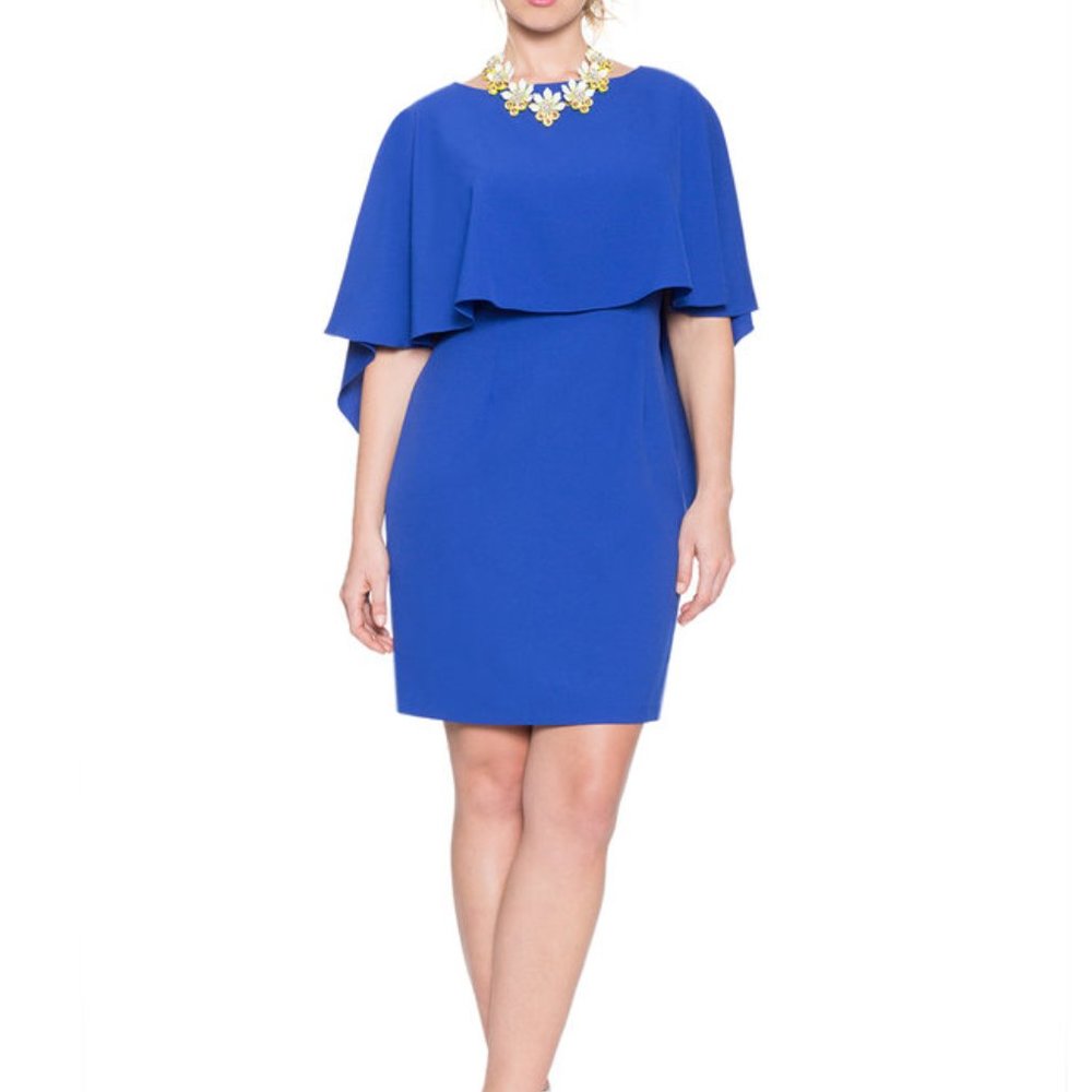 Cascade Capelet Dress